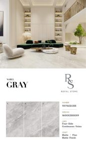 9XY1632 255 NOBEL GRAY