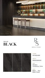 9XY1632 825 MOUSSE BLACK