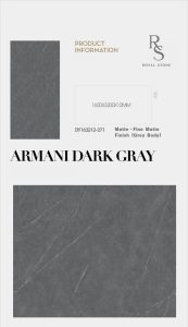 ARMANI DARK GRAY DY163212 271