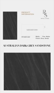 AUSTRALIAN DARK GREY SANDSTONE DY163212 261