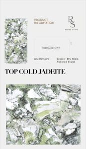 TOP COLD JADEITE DG163212 072