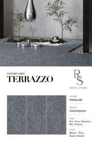 918XGL235 NATASHA GREY TERRAZZO