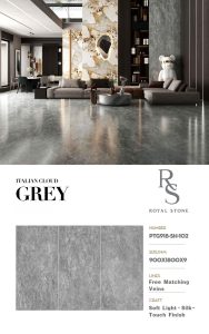PTG918 SH 102 ITALIAN CLOUD GREY