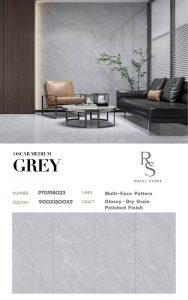PTG918023 OSCAR MEDIUM GREY