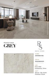 ZS90180 018 ITALIAN CLOUD GREY