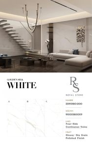ZS90180 200 GOLDEN SILK WHITE