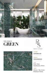 ZS90180 221 NEW AMAZON GREEN
