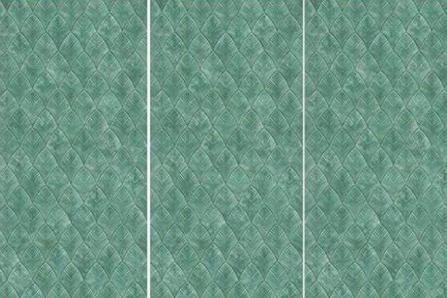 GD 82609 SY 177 BIRD FEATHERS LIGHT GREEN 1