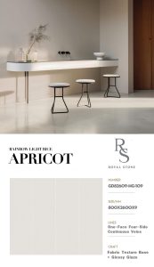 GD82609 HG 109 RAINBOW LIGHT RICE APRICOT