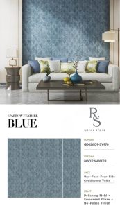 GD82609 SY 176 SPARROW FEATHER BLUE