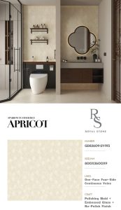 GD82609 SY 193 SPARROW FEATHER RICE APRICOT